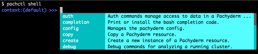 HPE Machine Learning Data Management Shell